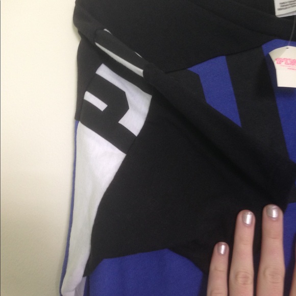 NWT Pink XS Purple V-Neck T-Shirt - Picture 6 of 7